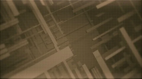 Retro background for names of moving lines and the grid Stock Footage 68774965