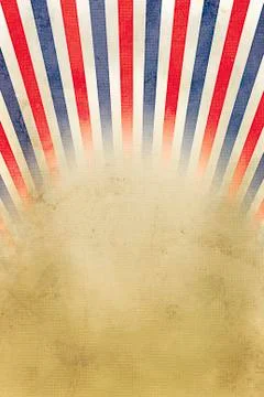 Retro background red, white and blue stripes Stock Illustration