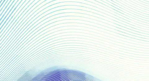 Retro background with thin undulated bluish and blue violet lines Illustrazione stock