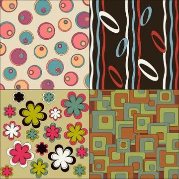 Retro backgrounds Stock Illustration