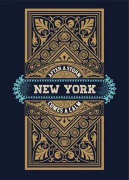 Retro badge. Elements separated by layers. Stock Illustration