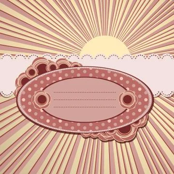 Retro banner Stock Illustration