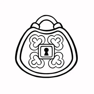 Retro barn castle, protection, vector illustration eps 10 Stock Illustration