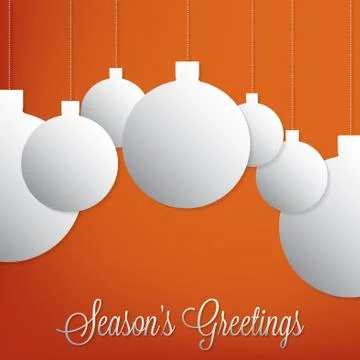 Retro baubles in vector format. 스톡 일러스트
