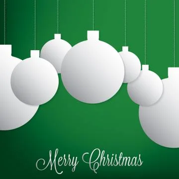 Retro baubles in vector format. 스톡 일러스트