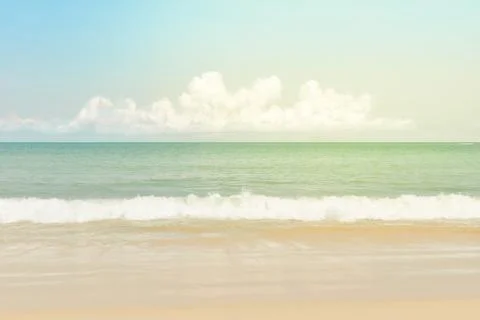 Retro beach Stock Photos
