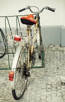 Retro bicycle Stock Photos