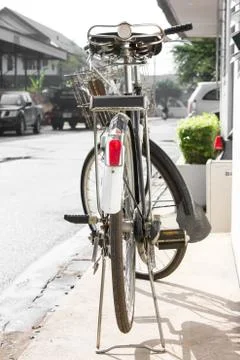 Retro bicycle Stock Photos