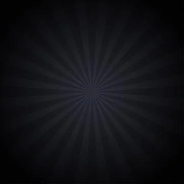 Retro black-grey background, sunrays vector illustration Illustrazione stock