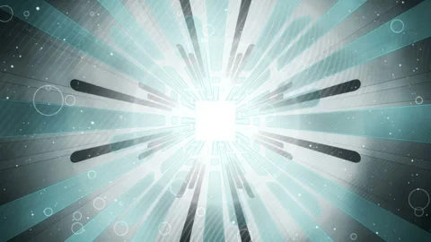 Retro blue and gray looping perspective abstract animated background Stock Footage 252866262