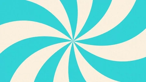 Retro blue rays pattern. Pop art style Stock Footage