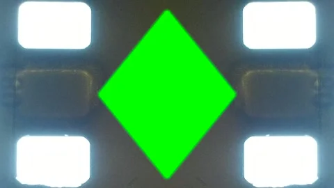 Retro Boarder Filter with Green Drop Zone Stock Footage 150538481