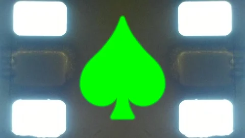 Retro Boarder Filter with Green Drop Zone Stock Footage 150538542