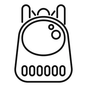 Retro bomb exploding with timer displaying zeroes Stock Illustration