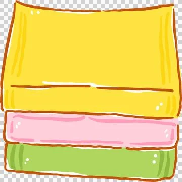 Retro Bookish Book Stack Blank Cover Page Doodle Hand Drawn Stock Illustration