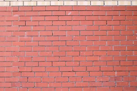 Retro brick wall old texture, great design for any purposes. Stock Photos