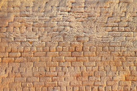 Retro brick wall old texture, great design for any purposes. Stock Photos