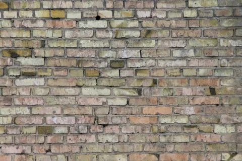 Retro brick wall old texture, great design for any purposes. Stock Photos