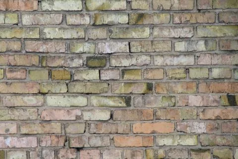 Retro brick wall old texture, great design for any purposes. Foto stock