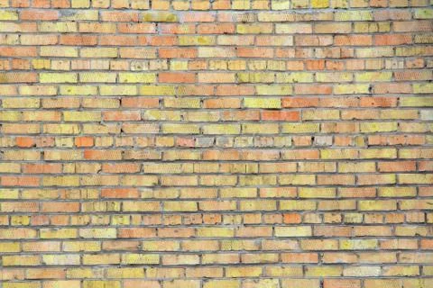Retro brick wall old texture, great design for any purposes. Stock Photos