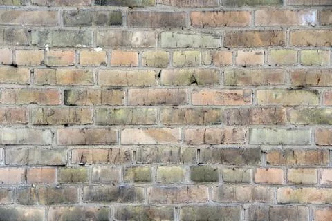 Retro brick wall old texture, great design for any purposes. Foto stock