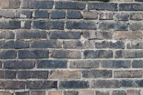 Retro brick wall old texture, great design for any purposes. Stock Photos