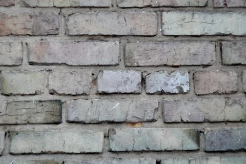 Retro brick wall old texture, great design for any purposes. Stock Photos