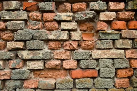 Retro Brick Wall Stock Photos