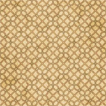 Retro brown Islam seamless geometry pattern background eastern style ornament Stock Illustration