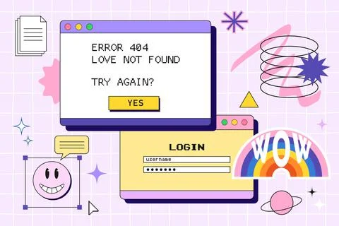 Retro browser computer window in 90s vaporwave style with smile face hipster イラスト素材