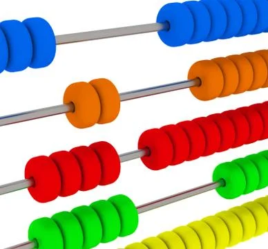 Retro calculator Illustrazione stock