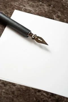 Retro calligraphy concept 스톡 사진
