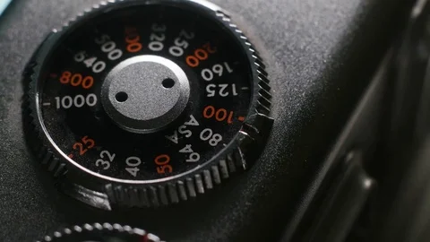 Retro Camera Stock Footage