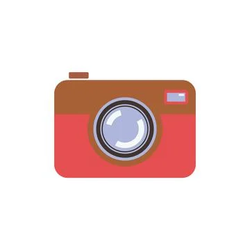 Retro camera icon 스톡 일러스트