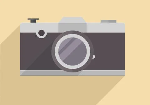 Retro camera Stock Illustration