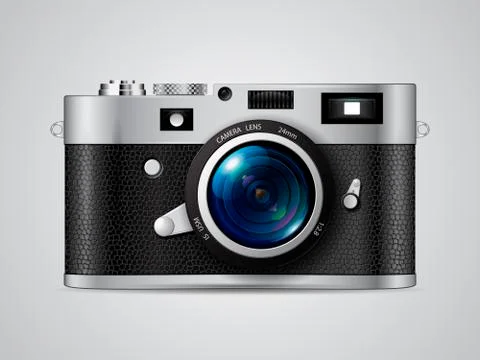 Retro camera Stock Illustration