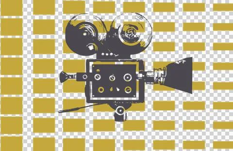 Retro camera Illustrazione stock