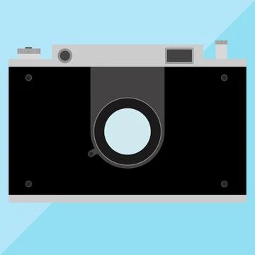Retro camera Stock Illustration