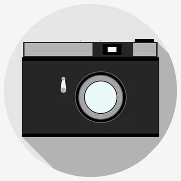 Retro camera Stock Illustration