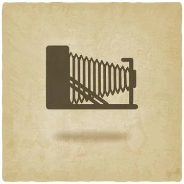 Retro camera old background Stock-Illustration