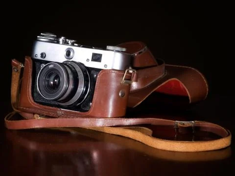 Retro camera Stock Photos