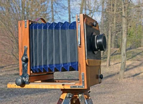 Retro camera Foto stock