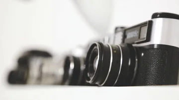 Retro Cameras 스톡 동영상 86135863