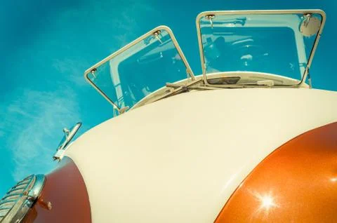 Retro Camper Stock Photos