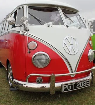 Retro campervans Stock Photos