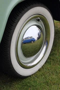 Retro campervans Stock Photos