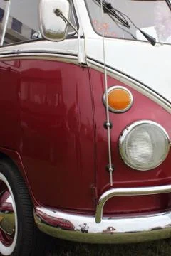 Retro campervans Stock Photos