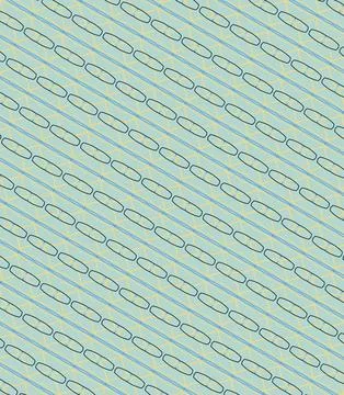 Retro candy shop stroke-based repeatable contour surface pattern with hot pink, Stockillustratie