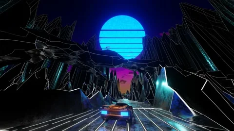 Retro Canyon 库存影片 135619957