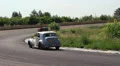 Retro car Bentley MkVI view from back HD Footage